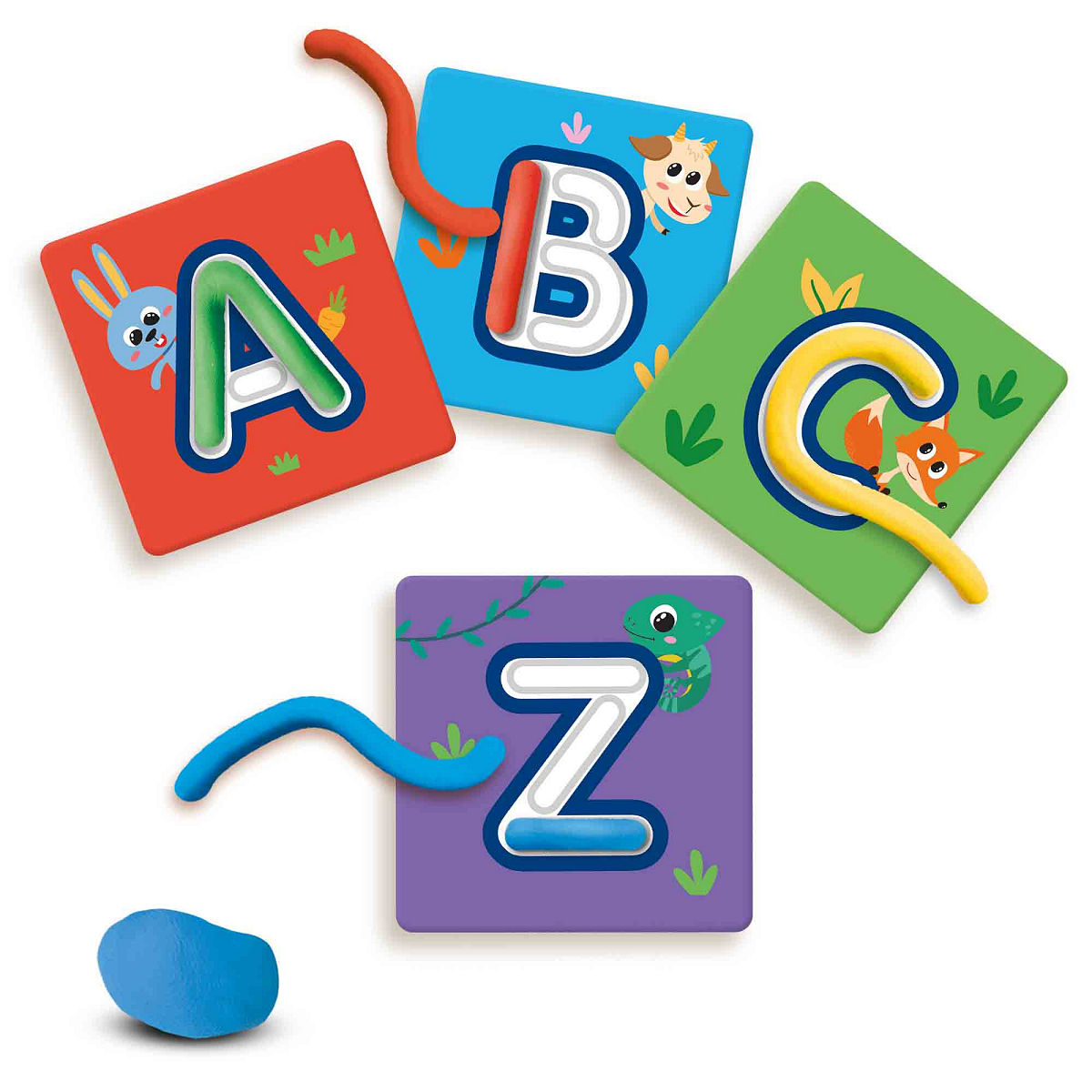 SES Ik leer het alfabet kleien