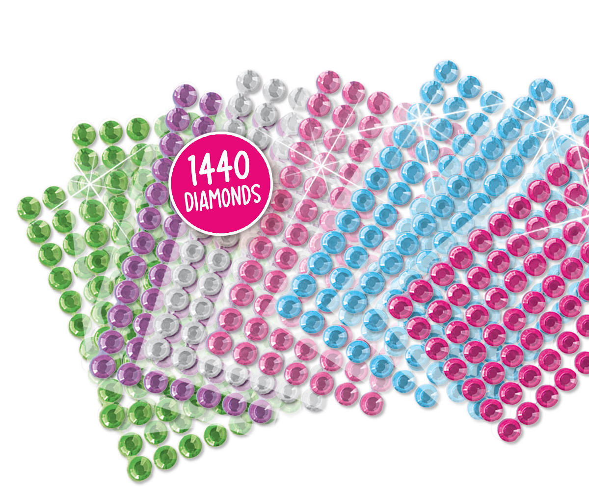 SES Diamond painting - Vrolijke dieren