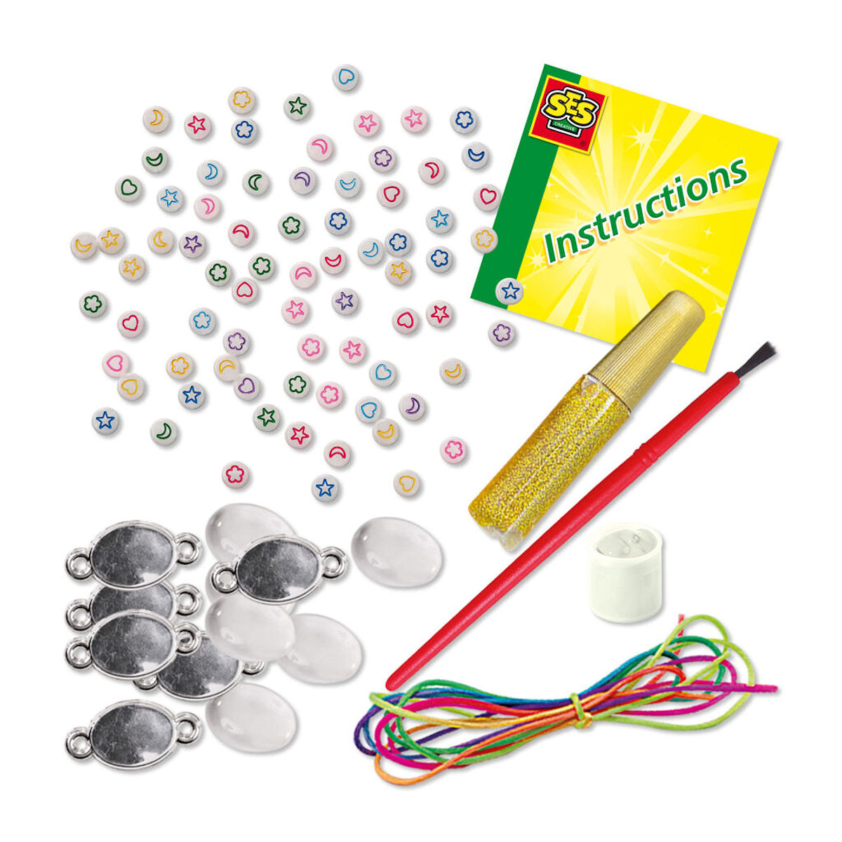 SES Glow in the dark galaxy armbanden