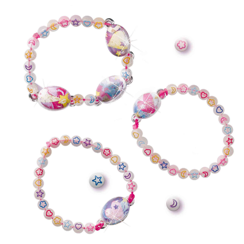 SES Glow in the dark galaxy armbanden