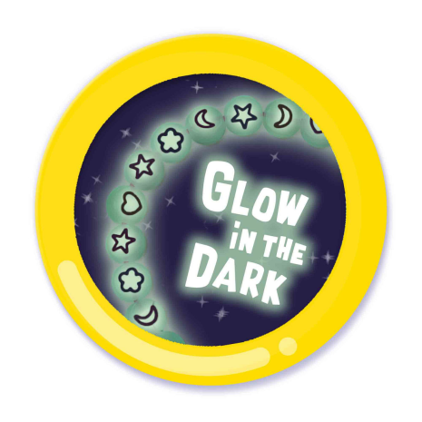 SES Glow in the dark galaxy armbanden