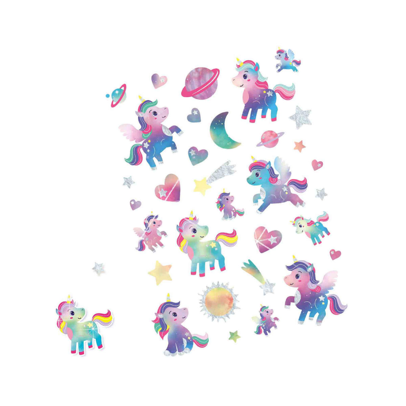 SES Unicorn galaxy tattoos