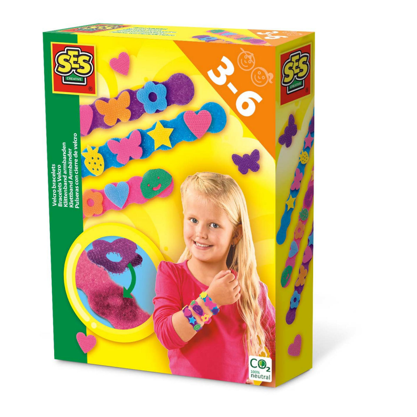 SES Klittenband armbanden