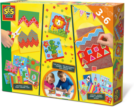 SES Ik leer knippen, mozaïeken en prikken