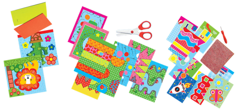 SES Ik leer knippen, mozaïeken en prikken