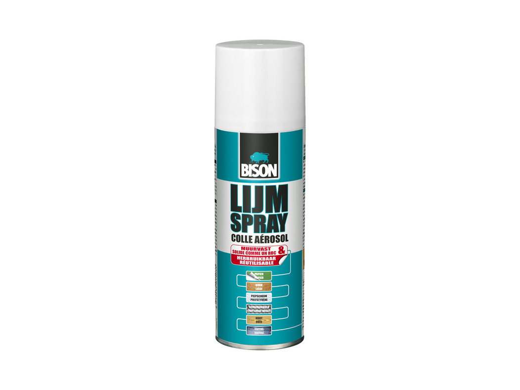 Bison Lijmspray 200ml spuitbus