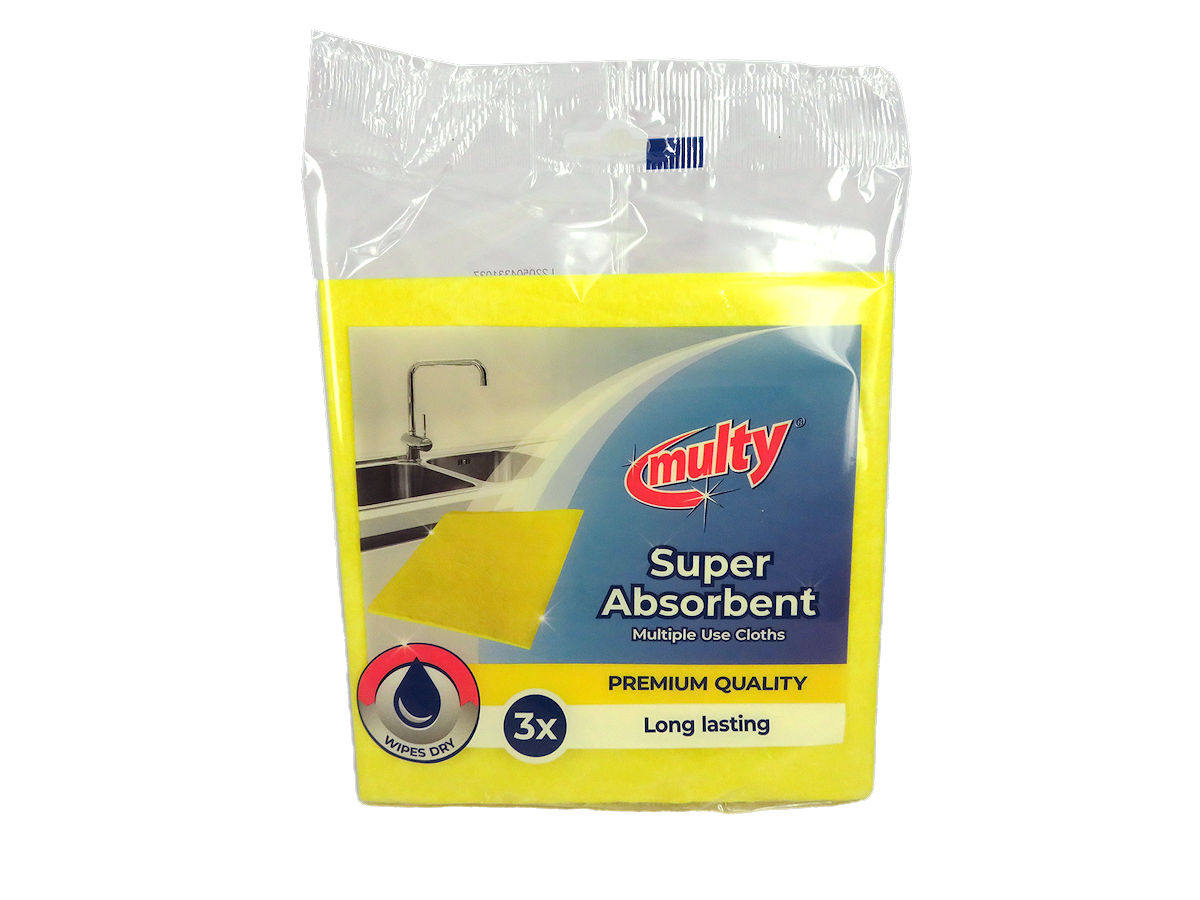 Multy Viscose huishouddoekje intensief 3 stuks
