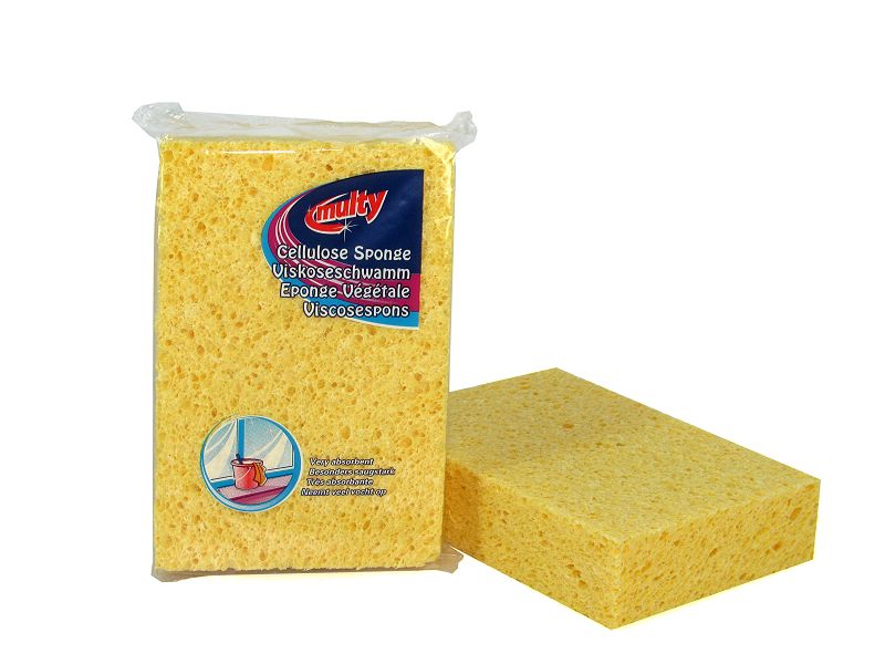 Multy viscose huishoudspons 16x12cm groot