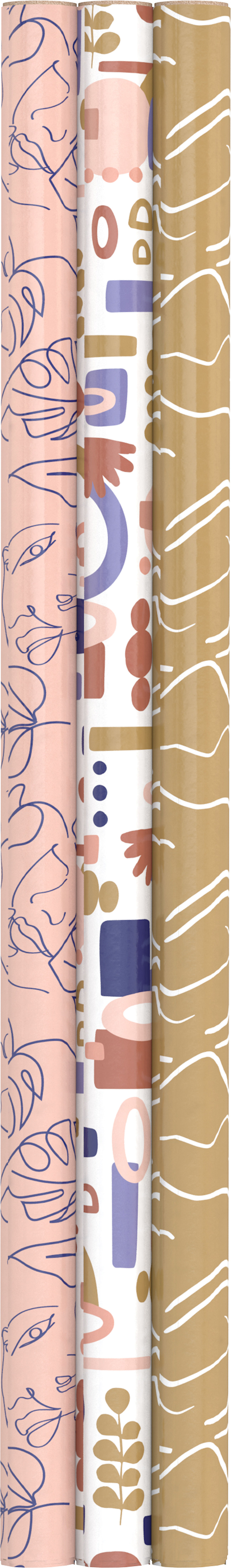 Kadopapier Sculpture 200x70cm SW