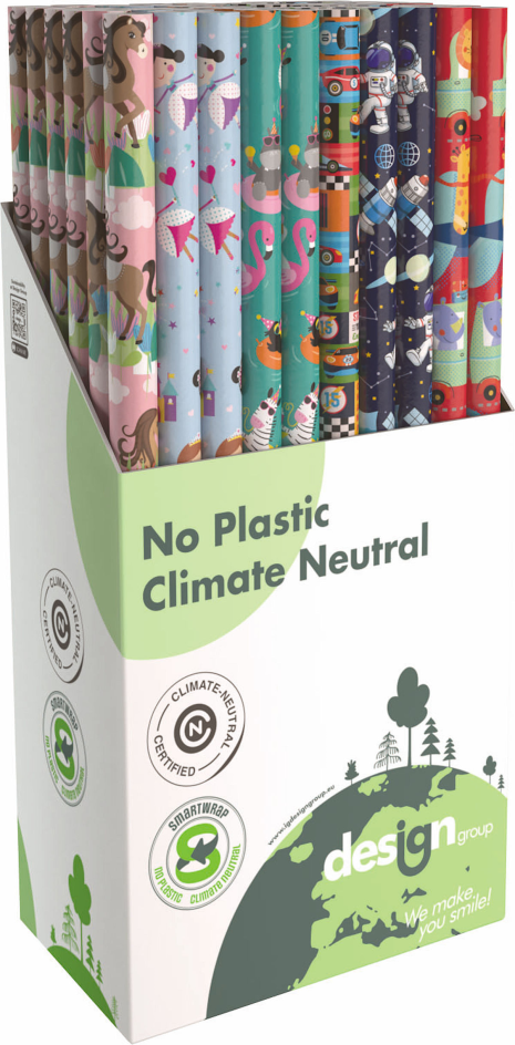 Kadopapier Kids 200x70cm SW