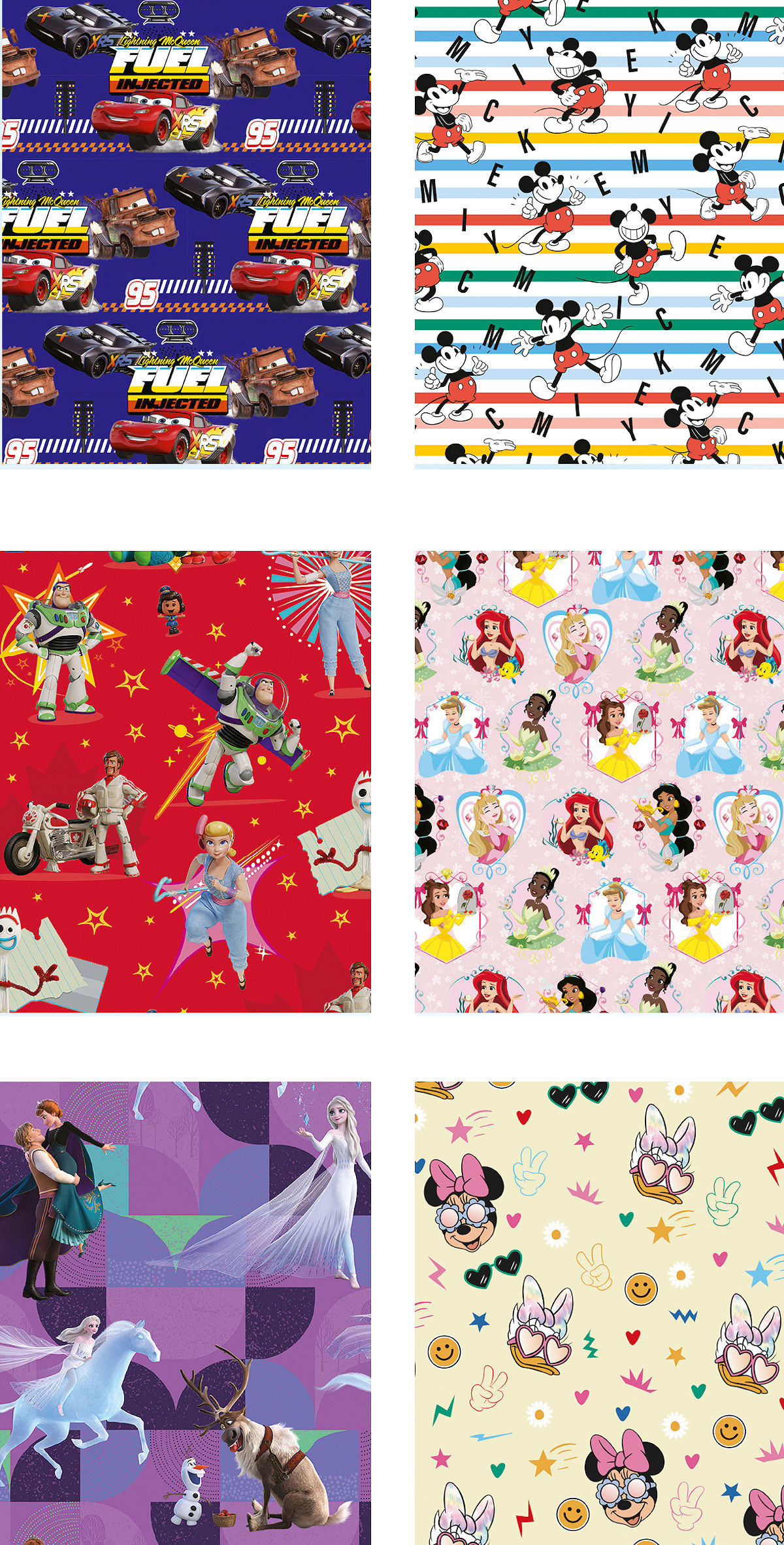 Kadopapier Disney mix 200x70cm SW