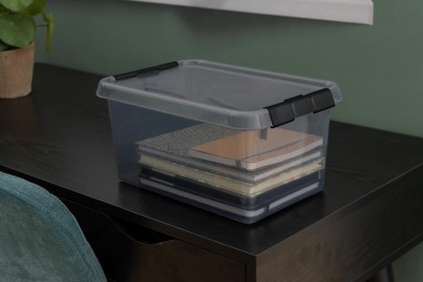 Sunware Comfortline opberbox grijs/zwart - 6L