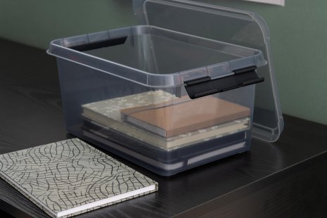 Sunware Comfortline opberbox grijs/zwart - 6L