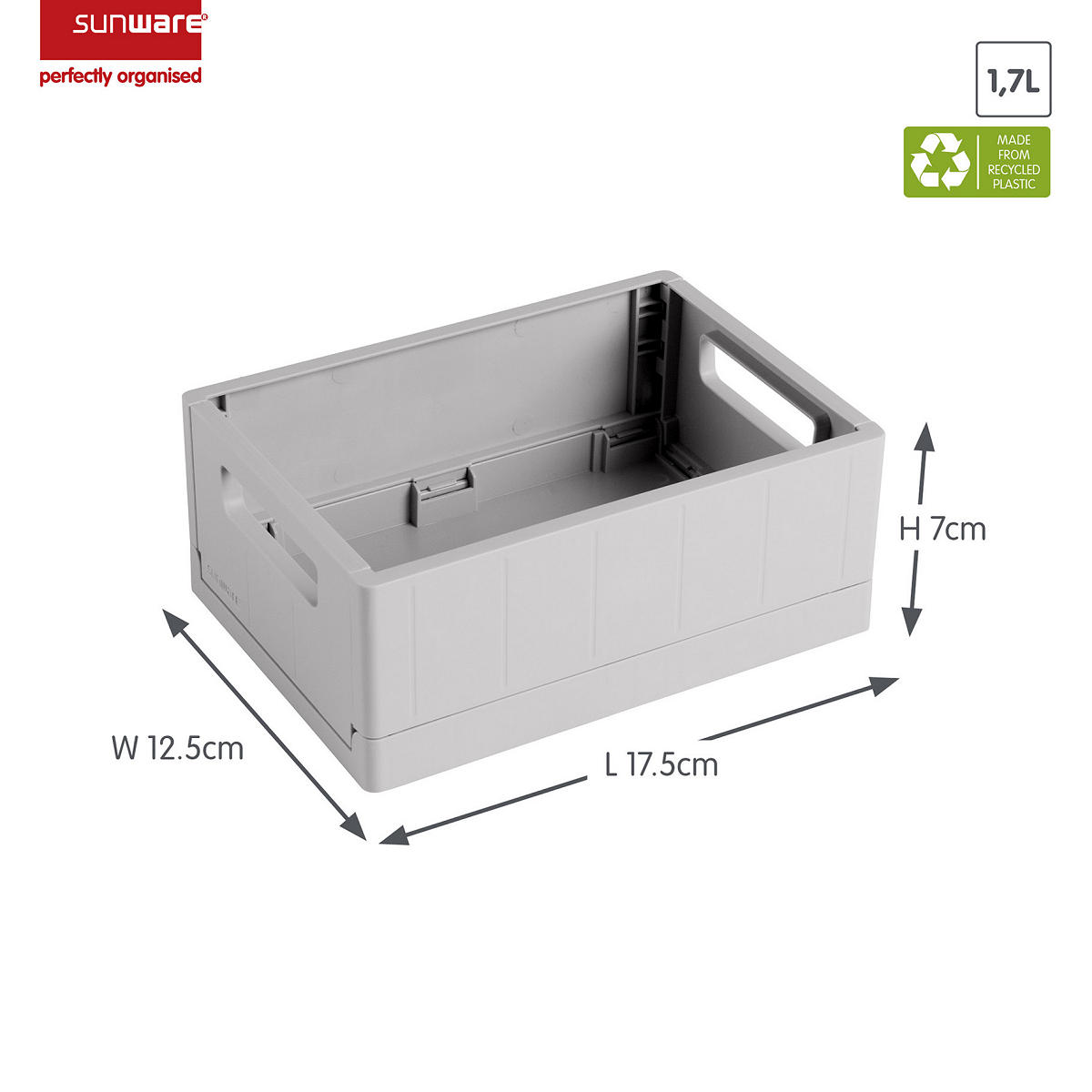 Sunware Sigma home vouwkrat 1,7L grijs