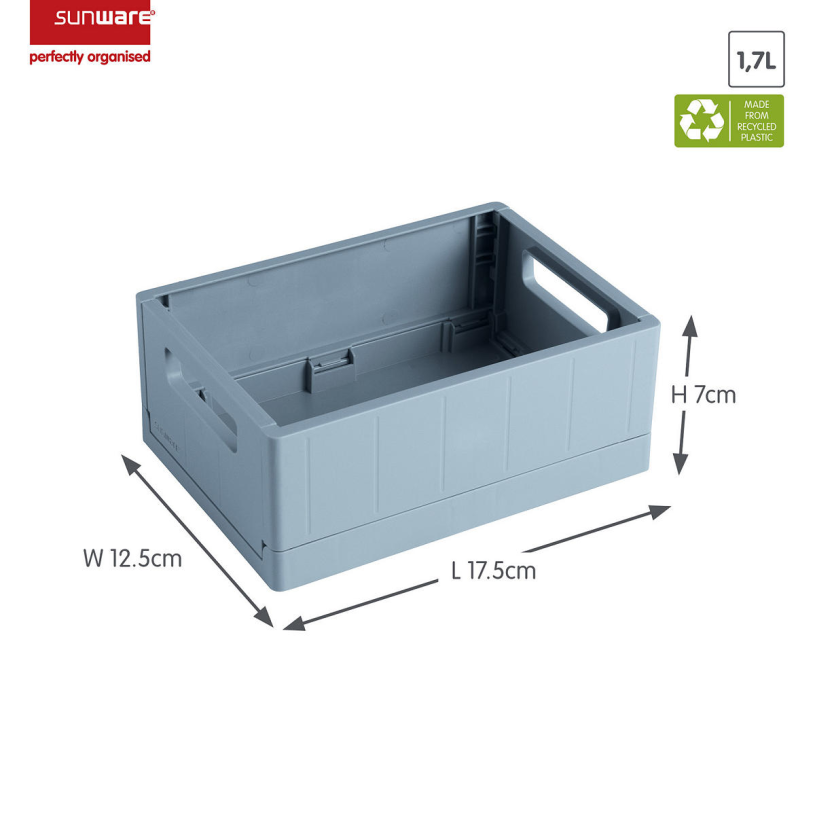 Sunware Sigma home vouwkrat 1,7L blauw