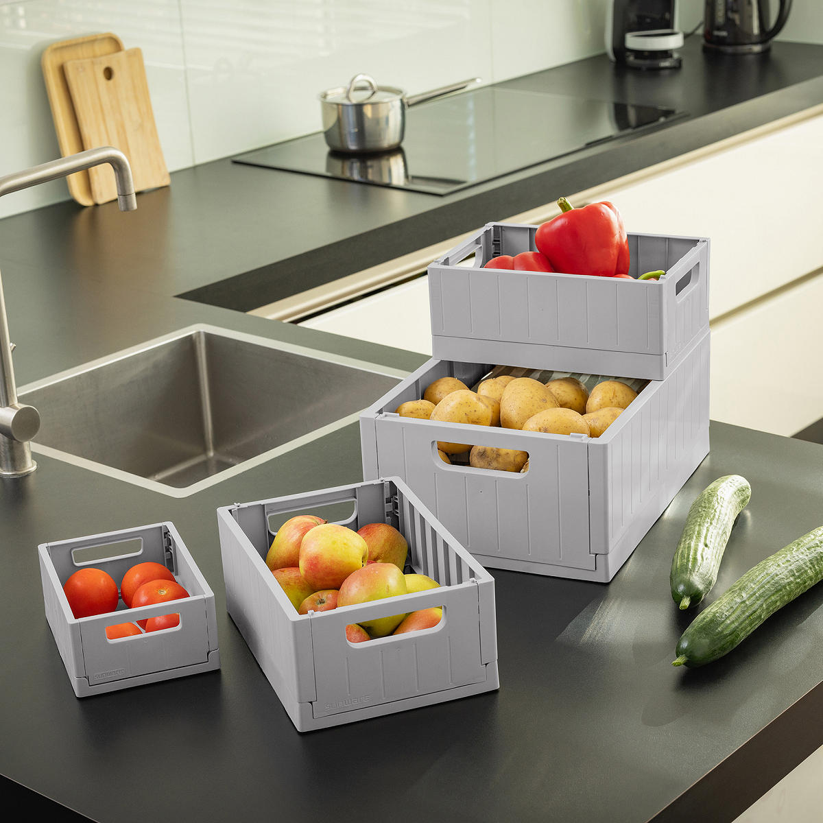 Sunware Sigma home vouwkrat 4,6L grijs