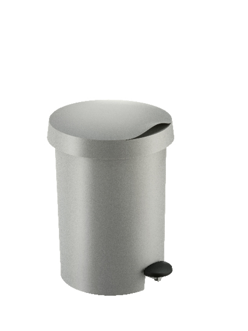 Sunware Zodiac pedaalemmer 5 liter metaal/zwart