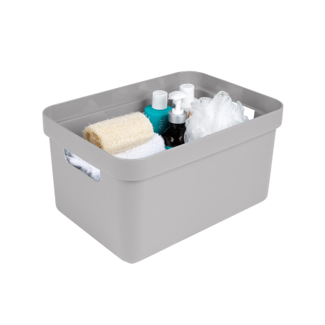 Sunware Sigma home opbergbox 13L grijs