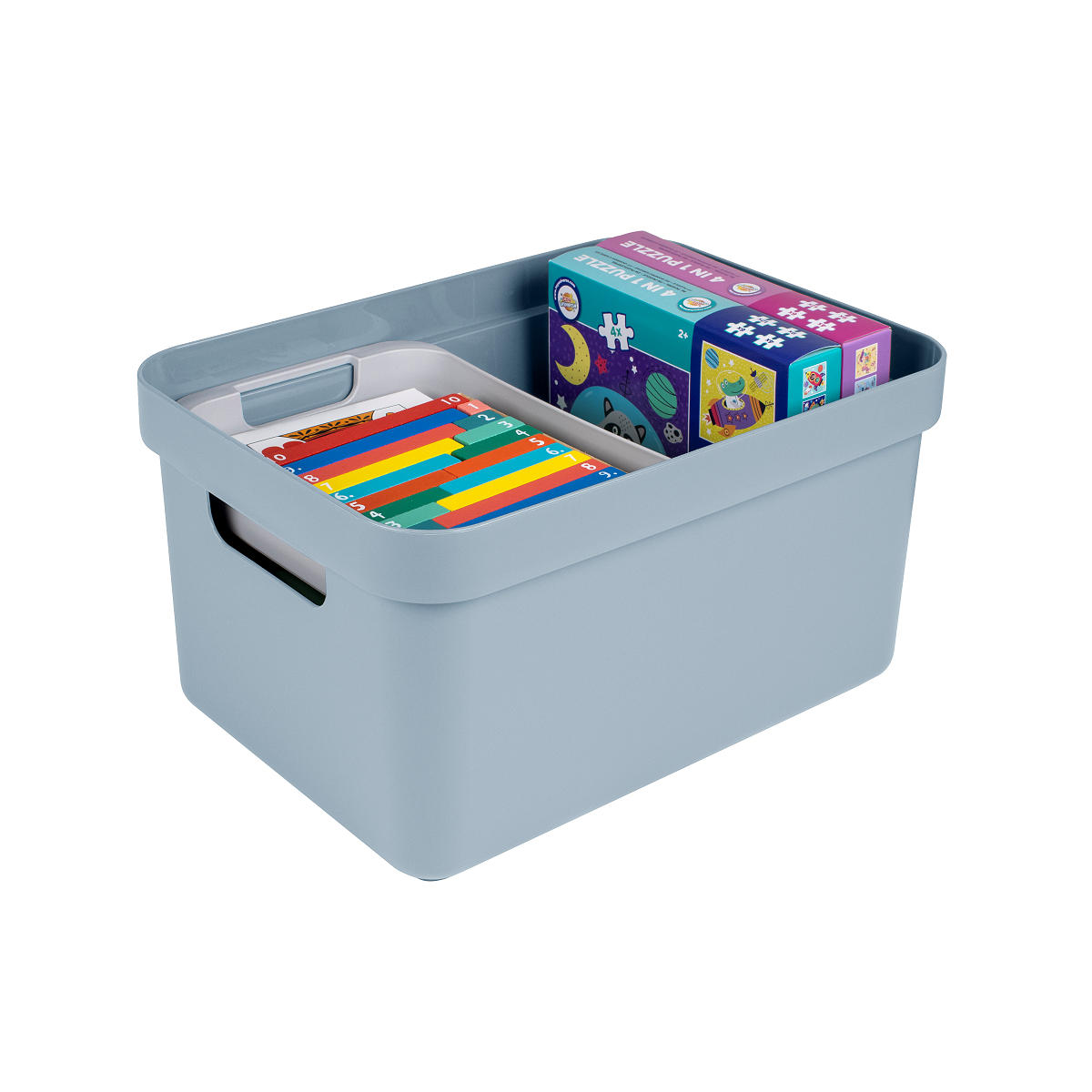 Sunware Sigma home opbergbox 13L blauw