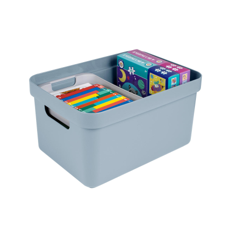 Sunware Sigma home opbergbox 13L blauw
