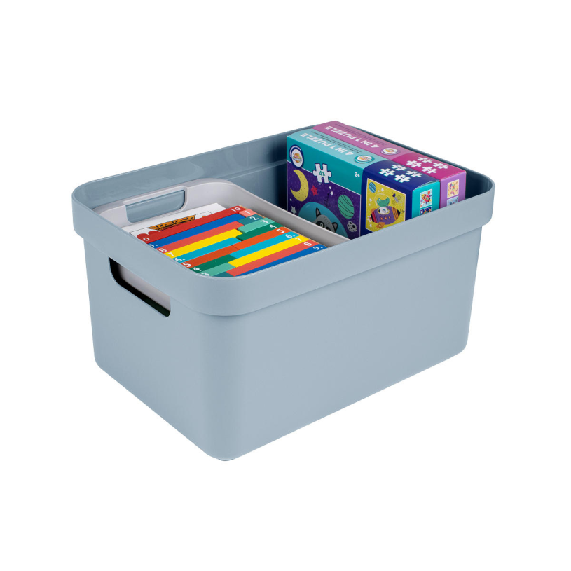 Sunware Sigma home opbergbox 13L blauw