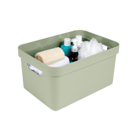 Sunware Sigma home opbergbox 13L groen