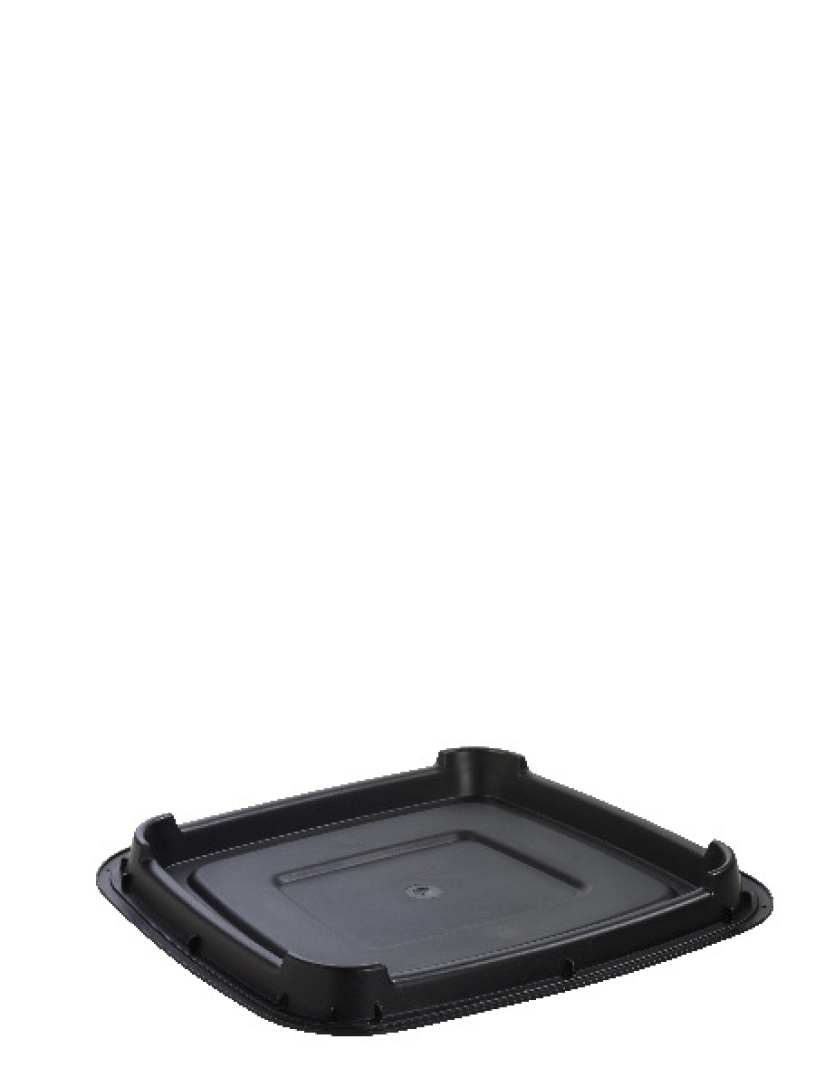 Sunware Delta bodemplaat voor vuilniszakhouder zwart