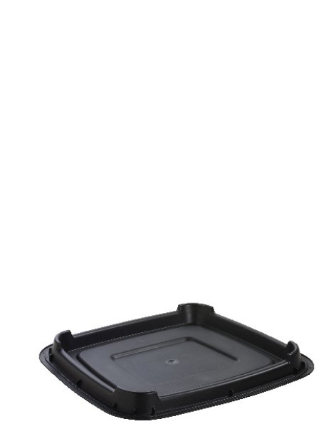 Sunware Delta bodemplaat voor vuilniszakhouder zwart