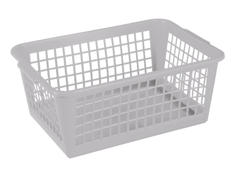 Sunware Basic opbergmandje large zilver