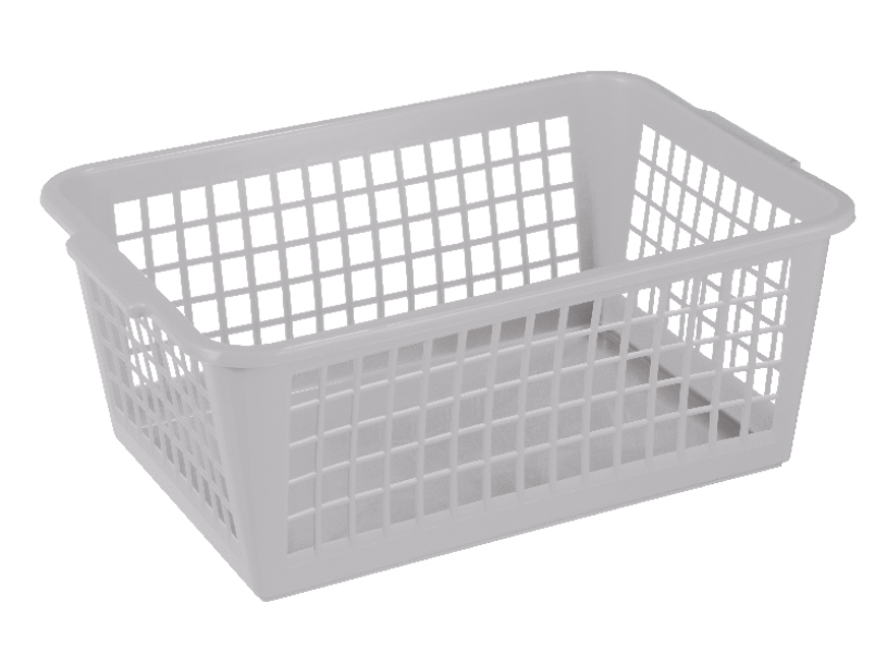 Sunware Basic opbergmandje large zilver