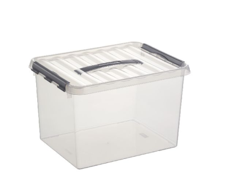 Sunware Q-line box 22 liter transparant
