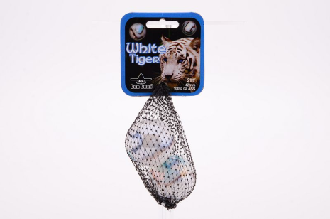 Knikkers White Tiger 2/42mm