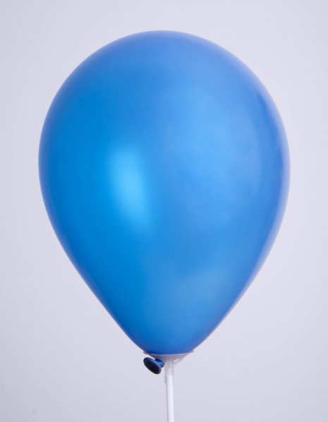 Zak met 25 ballons no. 12 metallic donkerblauw