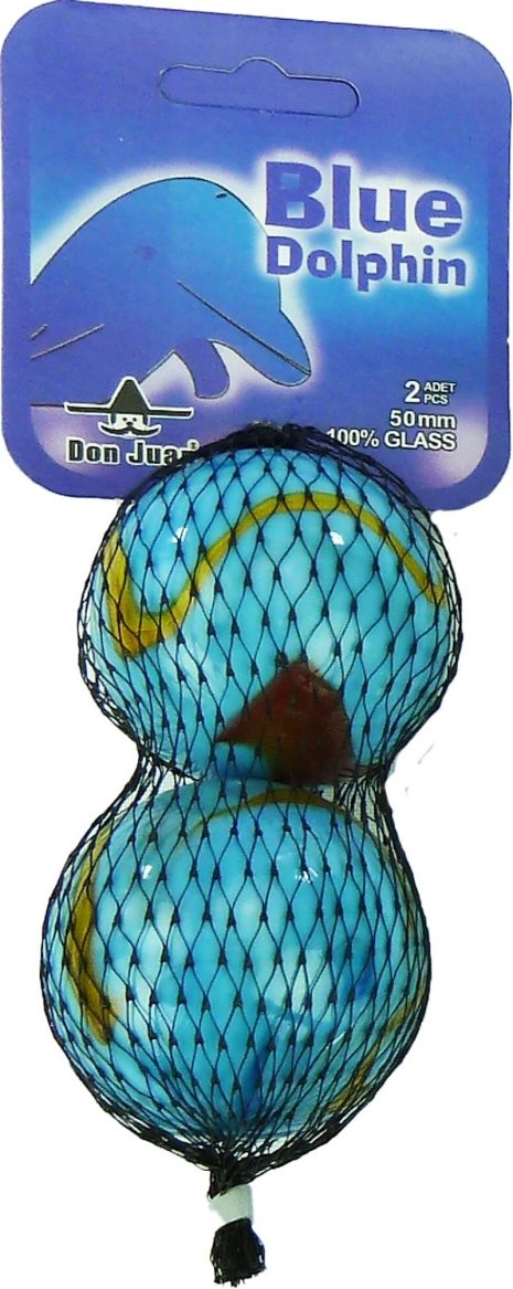 Knikkers Blue Dolphin 2/50mm