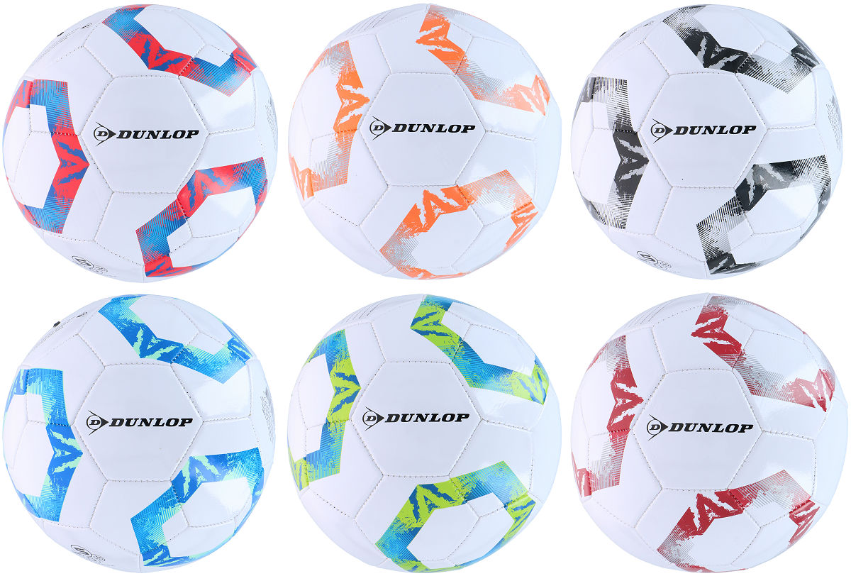 Dunlop voetbal maat 5 assorti