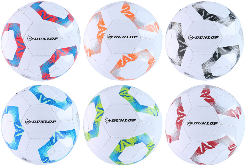 Dunlop voetbal maat 5 assorti