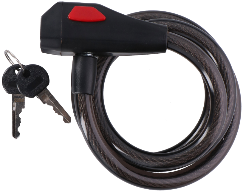 Dunlop fietsslot spiraal 12mmx150cm