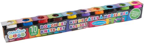 Creative Kids kleiset 10x140 gram assorti