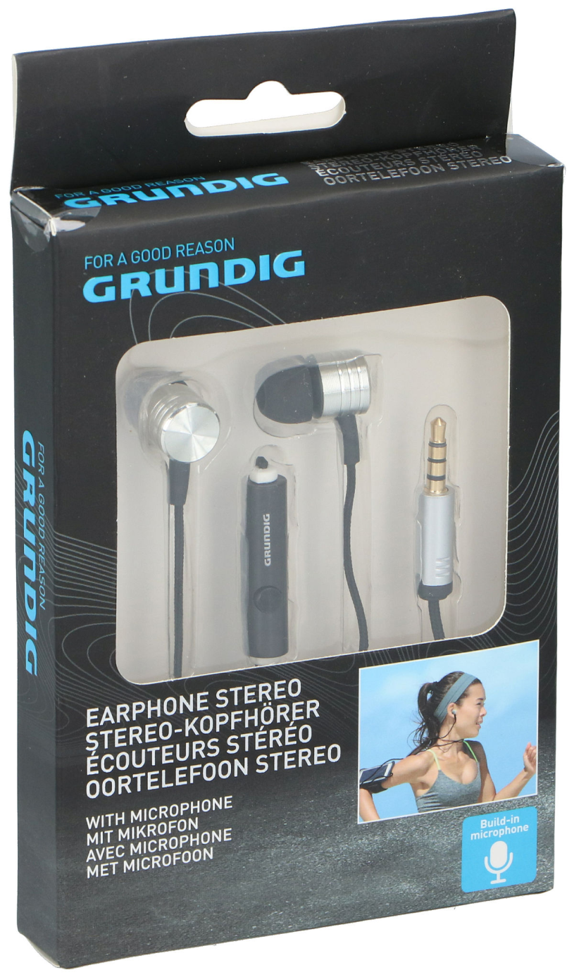 Grundig Oortelefoon met microfoon