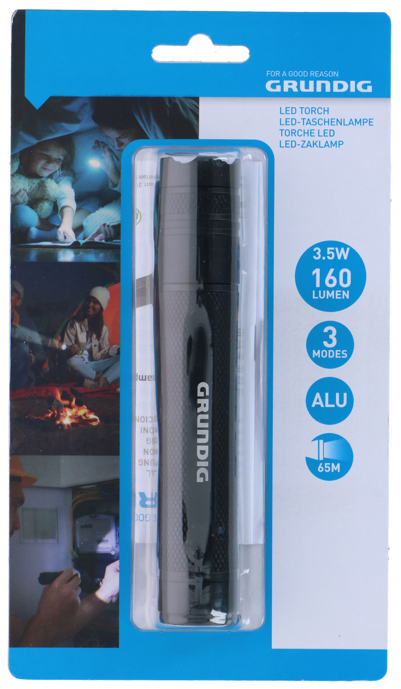 Grundig LED zaklamp 3.5W