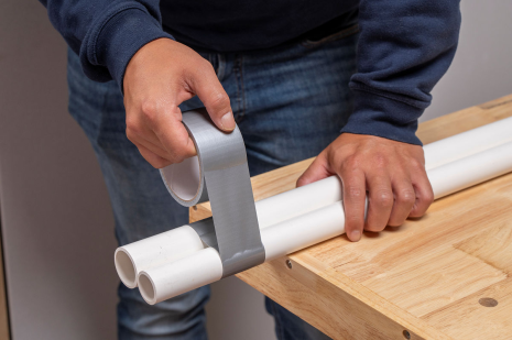Black+Decker reparatietape 48mmx10m - grijs