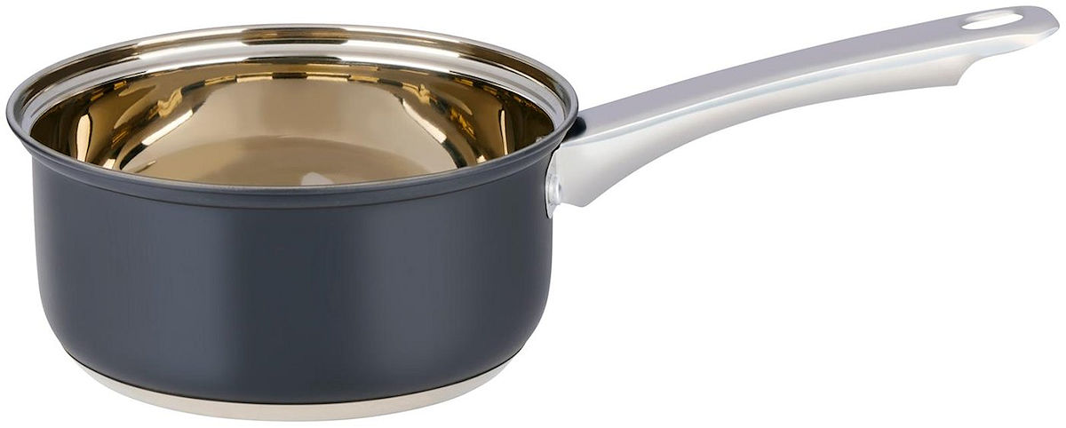 Alpina Steelpan met deksel 1,2L 16cm - inductie