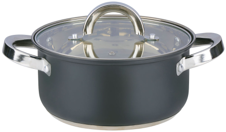 Alpina Kookpan met deksel 18cm 2.4L - inductie