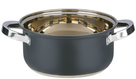 Alpina Kookpan met deksel 18cm 2.4L - inductie