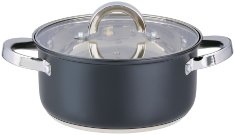 Alpina Kookpan met deksel 21cm 3.6L - inductie