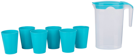 Alpina Schenkkan 1,75L met 6 bekers 300ml