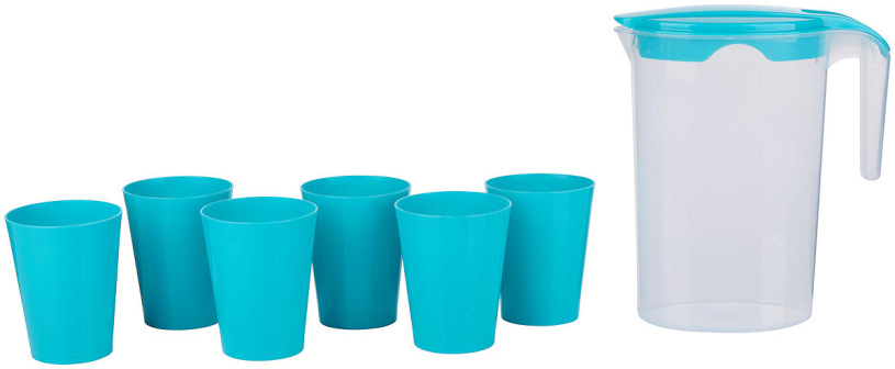 Alpina Schenkkan 1,75L met 6 bekers 300ml