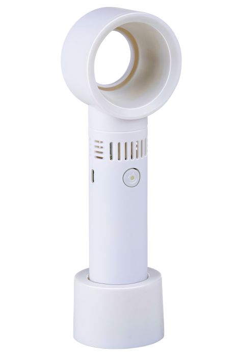 Lifetime draagbare bladloze USB ventilator - wit