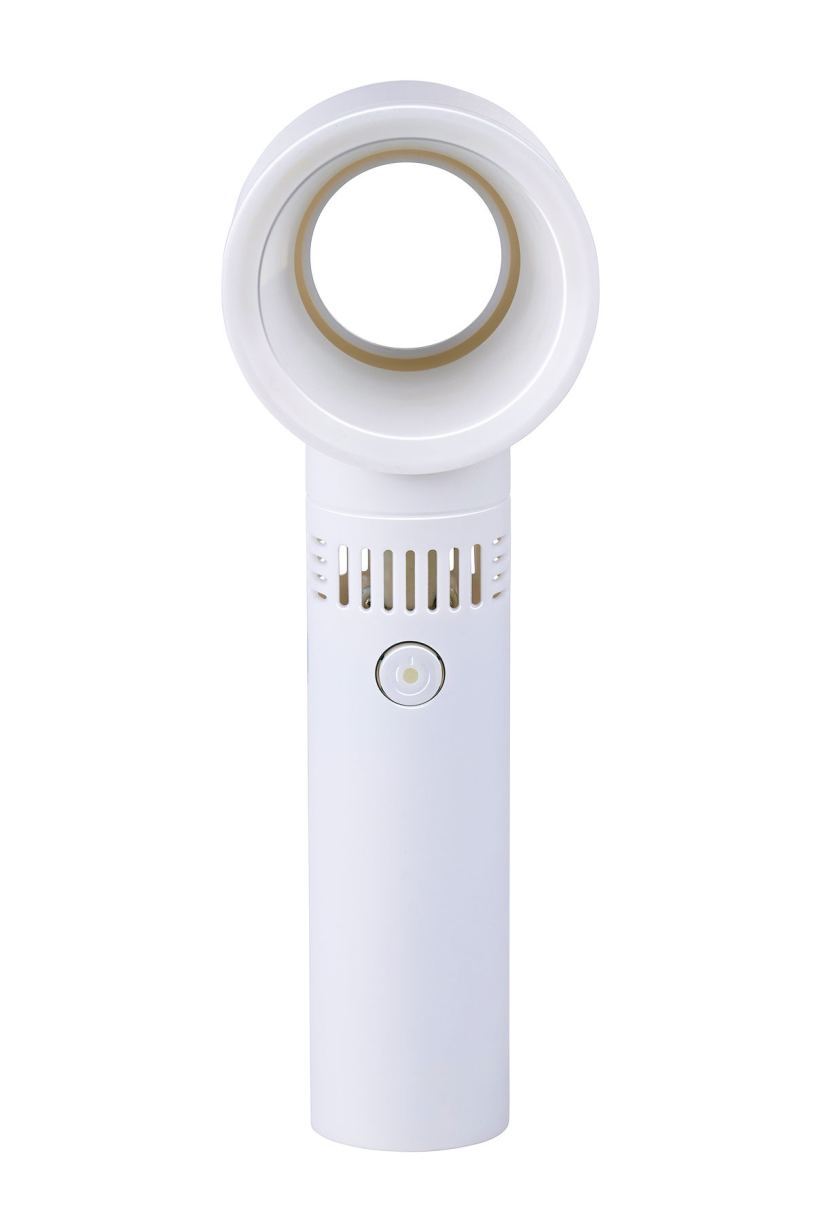 Lifetime draagbare bladloze USB ventilator - wit