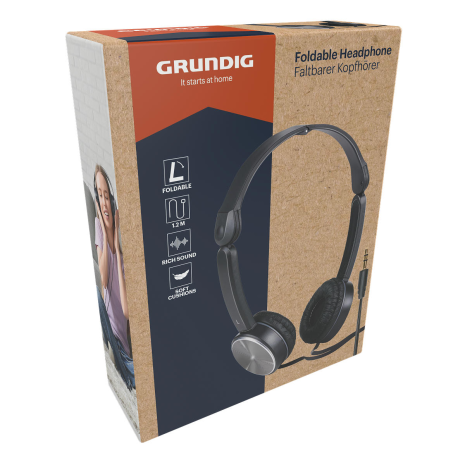 Grundig opvouwbare koptelefoon